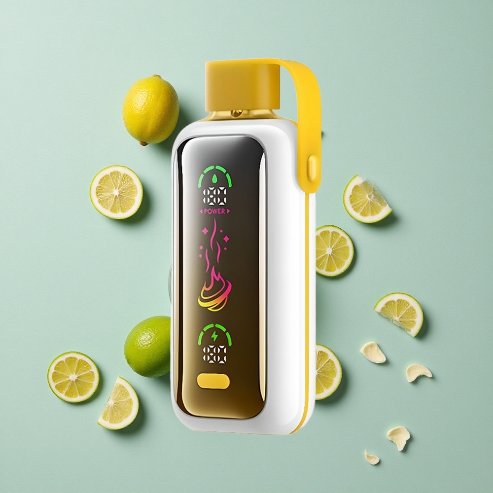VOZOL Star 20000 Puffs Zitrone Limette Dual Mesh 22 HD Spiegeldisplay vape großhandel Deutschland