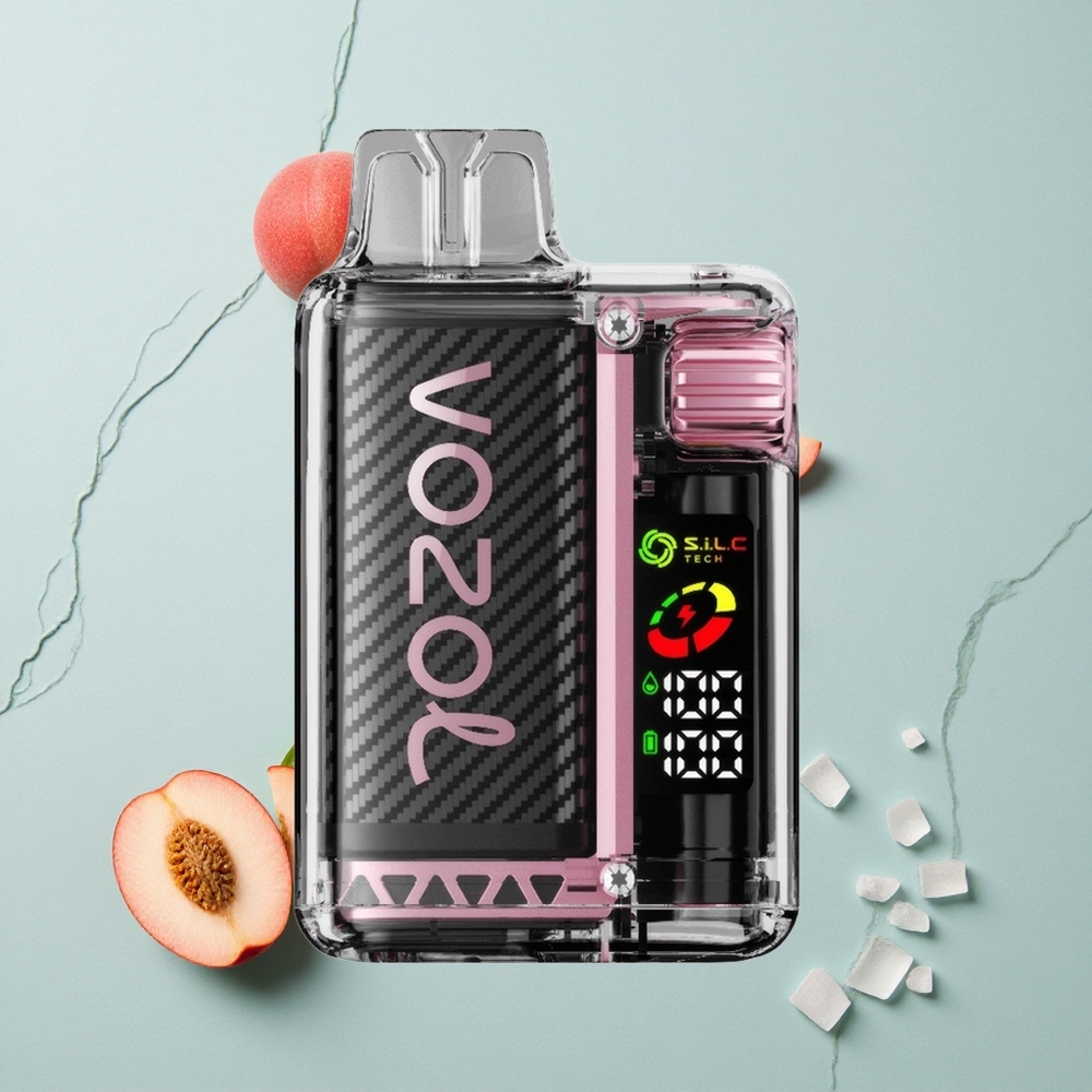 VOZOL Vista 20000 Puffs Pfirsich Eis OLED Display vape großhandel Deutschland