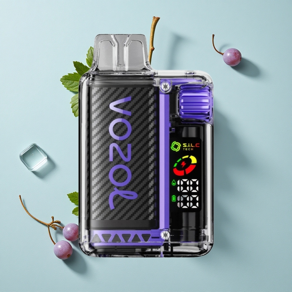 VOZOL Vista 20000 Puffs Trauben-Eis OLED Display vape großhandel Deutschland