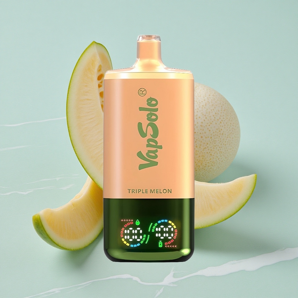 VapSolo Triple 30000 Puffs Dreifach-Melone 40ml vape großhandel Deutschland