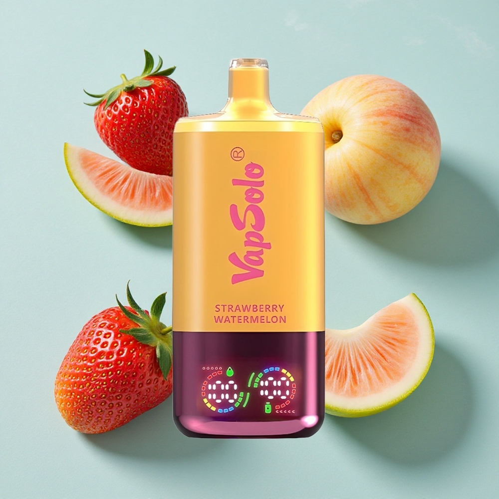 VapSolo Triple 30000 Puffs Erdbeere Wassermelone  Zitrone Pfirsich 40ml vape großhandel Deutschland