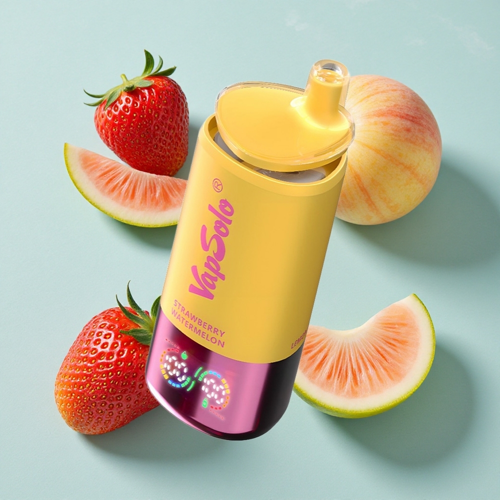 VapSolo Triple 30000 Puffs Erdbeere Wassermelone  Zitrone Pfirsich 40ml vape großhandel Deutschland