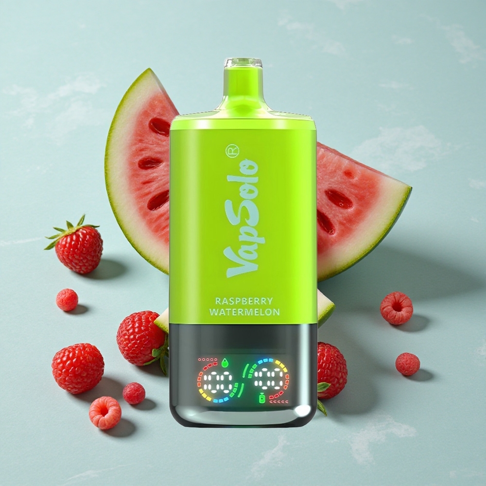 VapSolo Triple 30000 Puffs Himbeere Wassermelone 40ml vape großhandel Deutschland