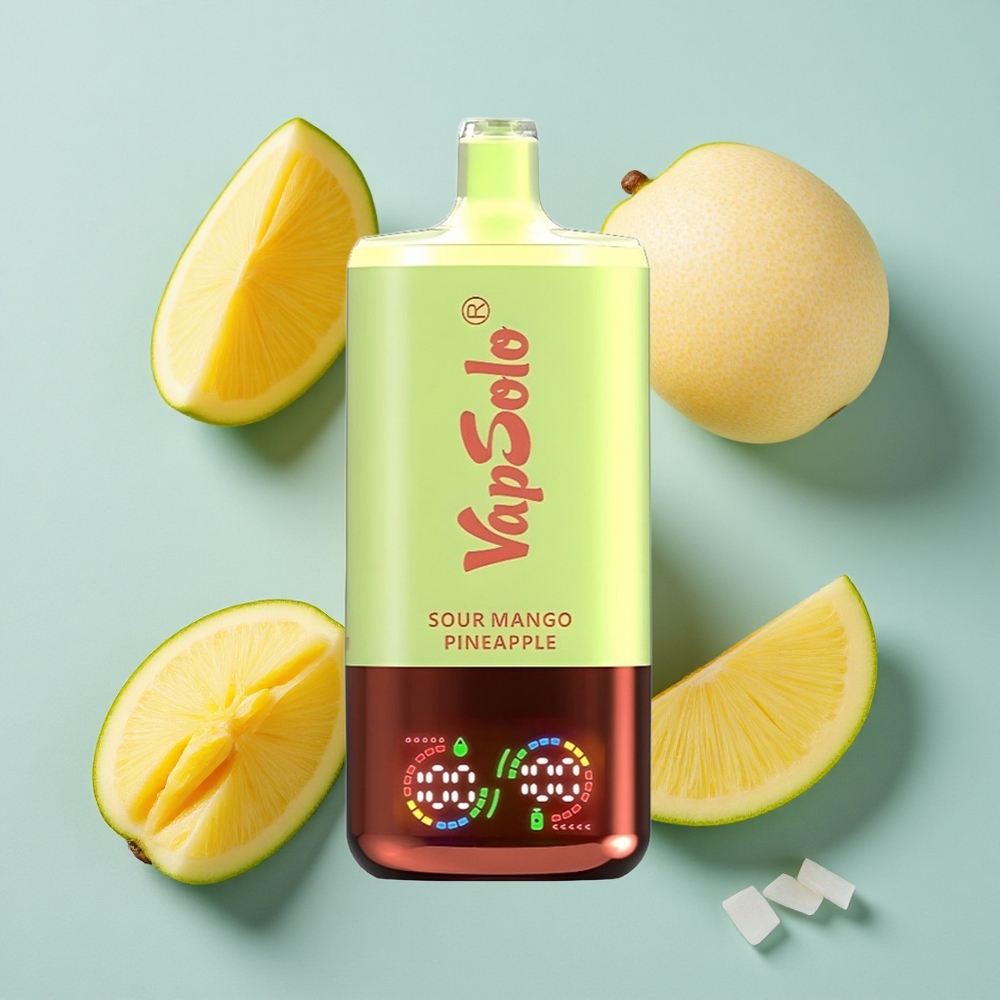 VapSolo Triple 30000 Puffs Sour Mango Ananas 40ml vape großhandel Deutschland