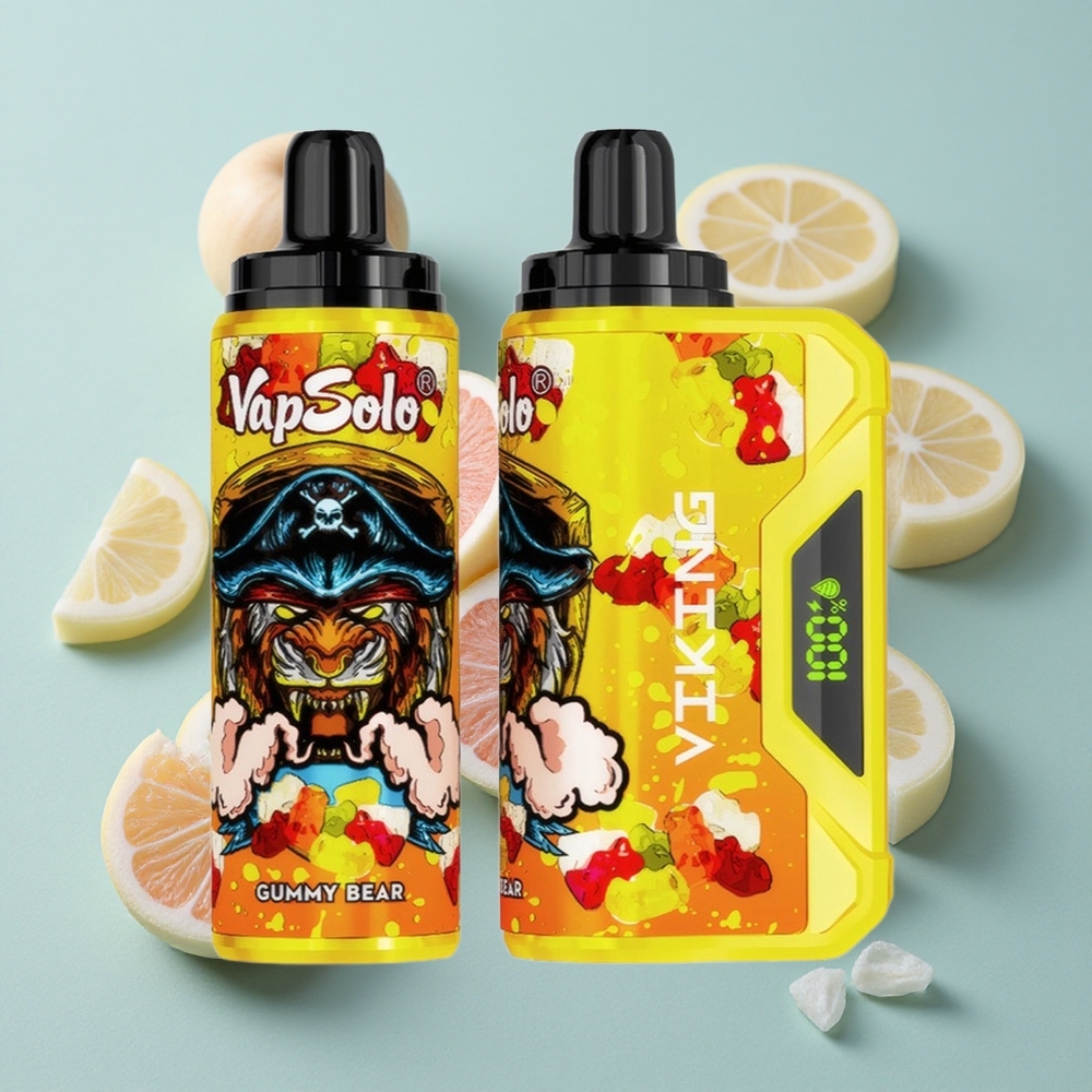 VapSolo VIKING 12000 Puffs Gummibär 22ml E-Liquid vape großhandel Deutschland