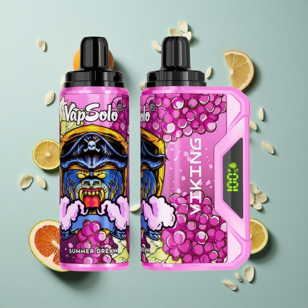 VapSolo VIKING 12000 Puffs Sommer Traum 22ml E-Liquid vape großhandel Deutschland