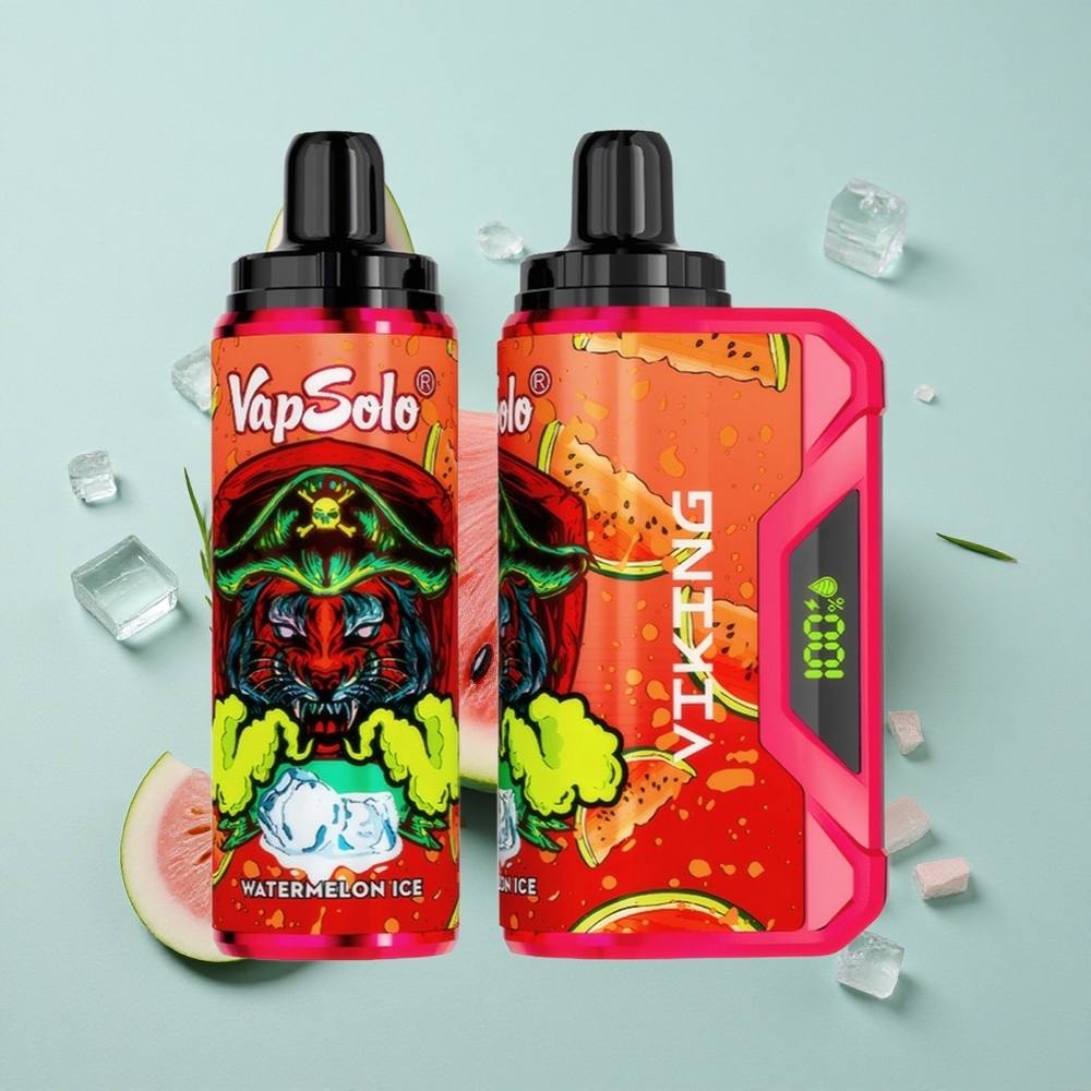 VapSolo VIKING 12000 Puffs Wassereis-Melone 22ml E-Liquid vape großhandel Deutschland