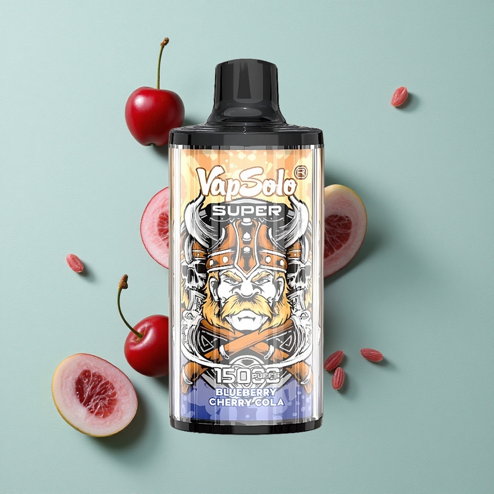 Vapsolo Super 15000 Puffs Kirsch-Cola 40ml E-Liquid vape großhandel Deutschland