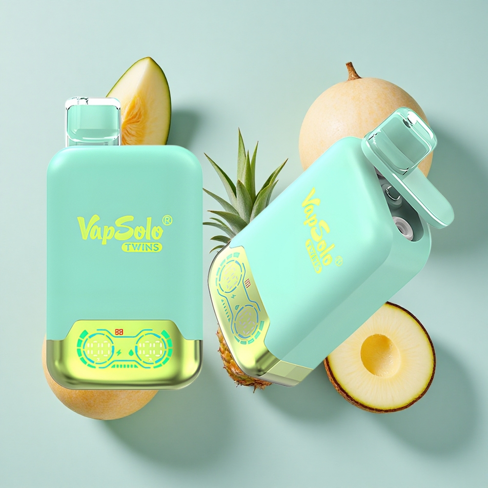 Vapsolo Twins 20000 Puffs Triple Melone  Ananas Kokos 40ml E-Liquid vape großhandel Deutschland
