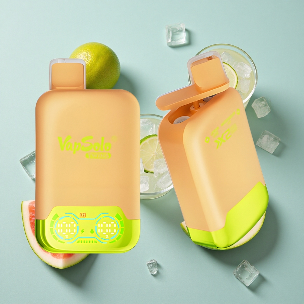 Vapsolo Twins 20000 Puffs Zitronenlimette  Wassermeloneneis 40ml vape großhandel Deutschland