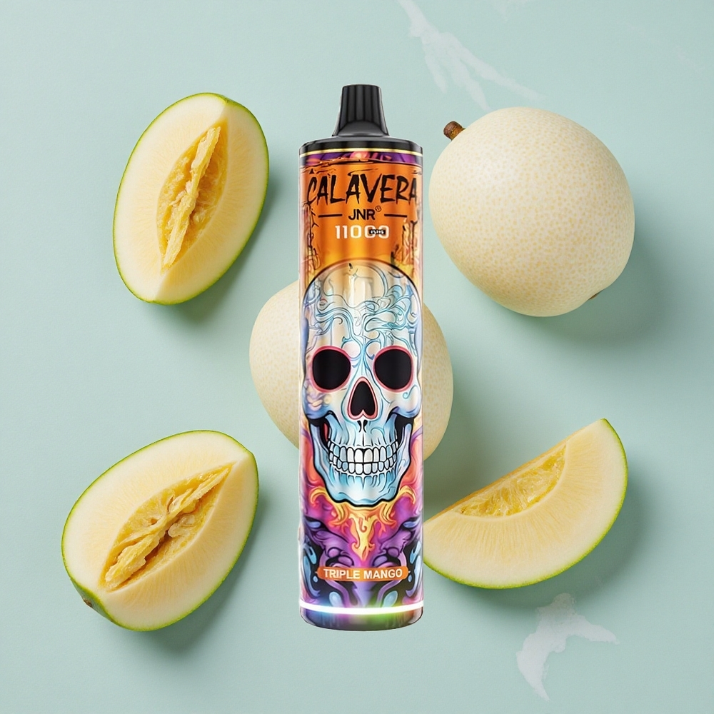 JNR Calavera 11000 Puffs Dreifach Mango Typ-C Ladung 21ml E-Liquid vape großhandel Deutschland