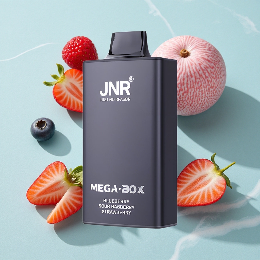 JNR Mega Box 25000 Puffs Blaubeere Sauere Himbeere Erdbeere 30ml E-Liquid vape großhandel Deutschland
