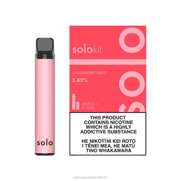 Solo Pod-Kit Erdbeerminze - Vape Solo Einweg LZ4J41